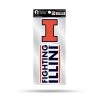 Rico Industries Illinois Fighting Illini Double Up Decals