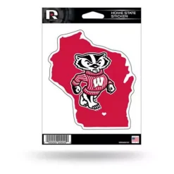 Rico Industries Rico Wisconsin Badgers Home State Sticker