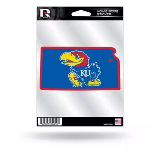 Rico Industries Rico Kansas Jayhawks Home State Sticker 1 Rico Industries Rico Kansas Jayhawks Home State Sticker
