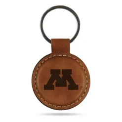 Rico Industries Rico Minnesota Golden Gophers Leather Key Chain