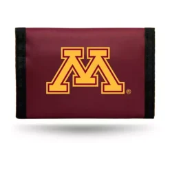Rico Industries Rico Minnesota Golden Gophers Trifold Nylon Wallet