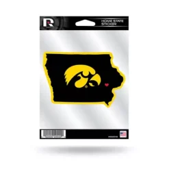 Rico Industries Iowa Hawkeyes Home State Sticker