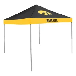 Logo Brands Iowa Hawkeyes 9x9 Economy Tailgate Tent