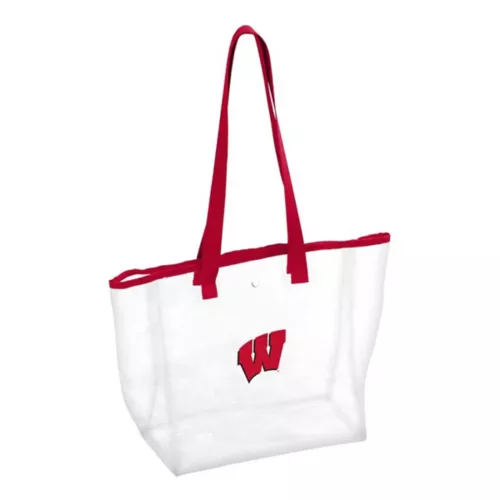 Logo Brands Wisconsin Badgers Stadium Tote Bag 1 Logo Brands Wisconsin Badgers Stadium Tote Bag