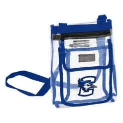Logo Brands Creighton Bluejays Crossbody Stadium Clear Bag