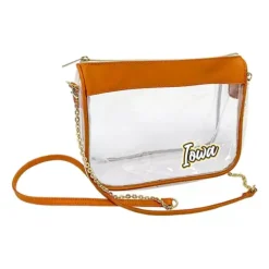 Logo Brands Iowa Hawkeyes Clear Stadium Purse