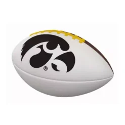 Logo Brands Iowa Hawkeyes Autograph Football
