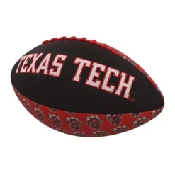 Logo Brands Texas Tech Red Raiders Mini Rubber Football