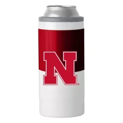 Logo Brands Nebraska Cornhuskers 12oz. Slim Can Coolie
