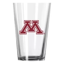 Logo Brands Minnesota Golden Gophers 16oz Gameday Pint Glass