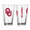 Logo Brands Oklahoma Sooners Gameday 16oz Y21 Glass