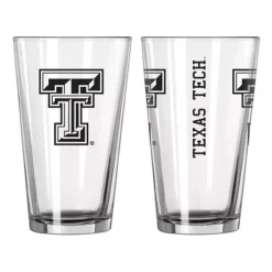 Logo Brands Texas Tech Red Raiders 16oz. Gameday Glass