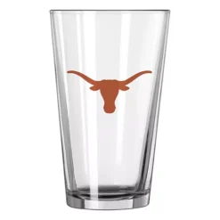 Logo Brands Texas Longhorns 16oz Gameday Pint Glass