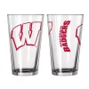 Logo Brands Wisconsin Badgers Gameday Glass