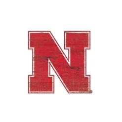 Fan Creations Nebraska Cornhuskers Distressed Logo Sign