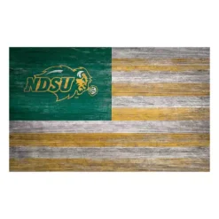 Fan Creations North Dakota State Bison 6"x12" Flag Sign