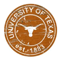 Fan Creations Texas Longhorns Circle Sign