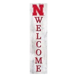 Fan Creations Nebraska Cornhuskers 48" Porch Leaner Sign