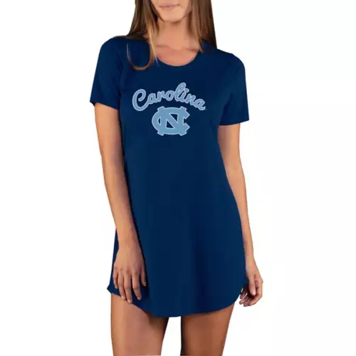 Concepts Sport Women's North Carolina Tar Heels Marathon Nightshirt 1 Concepts Sport Women's North Carolina Tar Heels Marathon Nightshirt
