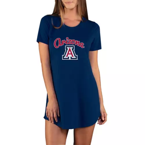 Concepts Sport Women's Arizona Wildcats Marathon Nightshirt 1 Concepts Sport Women's Arizona Wildcats Marathon Nightshirt