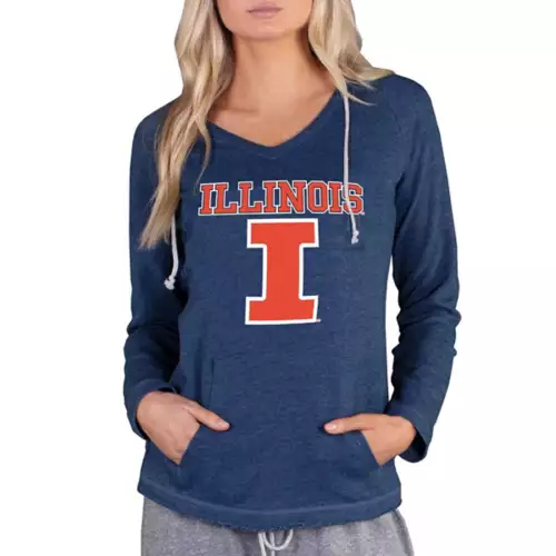 Concepts Sport Women's Illinois Fighting Illini Mainstream Hoodie 1 Concepts Sport Women's Illinois Fighting Illini Mainstream Hoodie