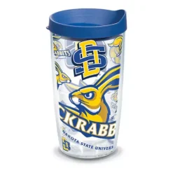 Tervis Tumbler Tervis South Dakota State Jackrabbits All Over 16oz Tumbler