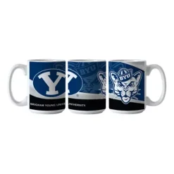 Logo Brands BYU Cougars 15oz. Wave Mug