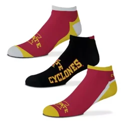 For Bare Feet Iowa State Cyclones Flash 3pk Socks