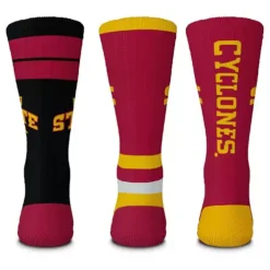 For Bare Feet Iowa State Cyclones 3pk Team Batch Socks 5 For Bare Feet Iowa State Cyclones 3pk Team Batch Socks -lids shop 88953678080 2
